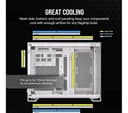 CORSAIR iCUE LINK 2500X RGB Micro-ATX Mid Tower PC Case - White thumbnail 2