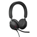 Jabra Evolve2 40 SE UC Stereo Headset - USB-C/A - Black thumbnail 1