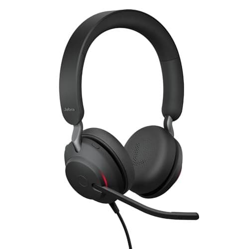 Jabra Evolve2 40 SE UC Stereo Headset - USB-C/A - Black