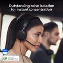 Jabra Evolve2 40 SE UC Stereo Headset - USB-C/A - Black thumbnail 3