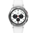 SAMSUNG Galaxy Watch4 Classic 4G with Bixby & Google Assistant - Silver, 42 mm thumbnail 1