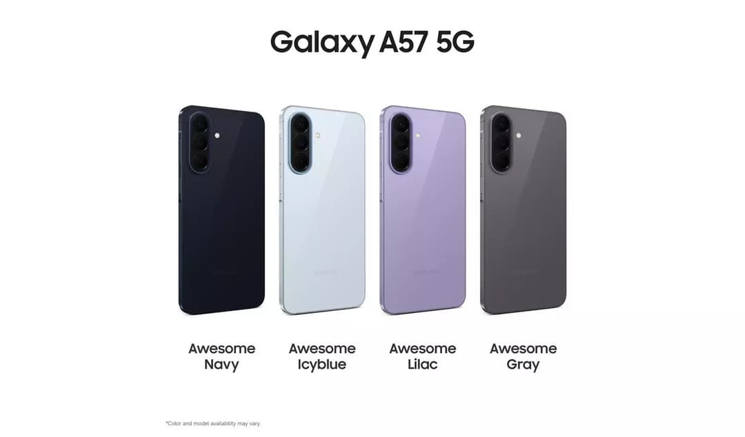 Samsung Galaxy A57 5G 128GB 8GB RAM Enterprise Edition Dual SIM Smartphone - Awesome Gray - Image 2