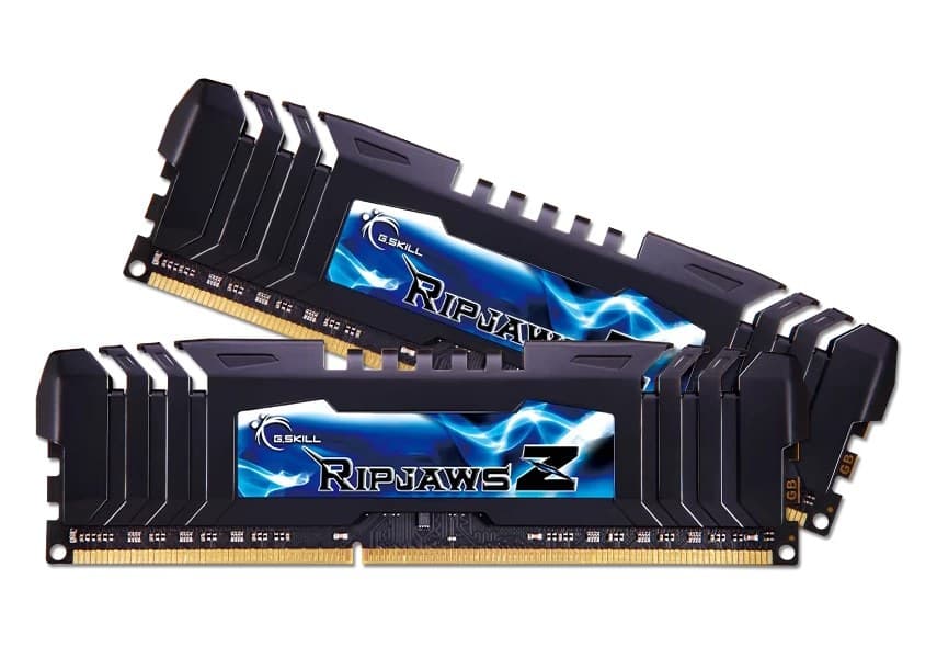 8GB G.Skill DDR3 2400MHz RipjawsZ Dual Channel Kit (2x 4GB) CL10 1.65V Black (F3-2400C10D-8GZH)