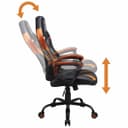 Subsonic Dragon Ball Z Junior Gaming Chair - Black and Orange thumbnail 6
