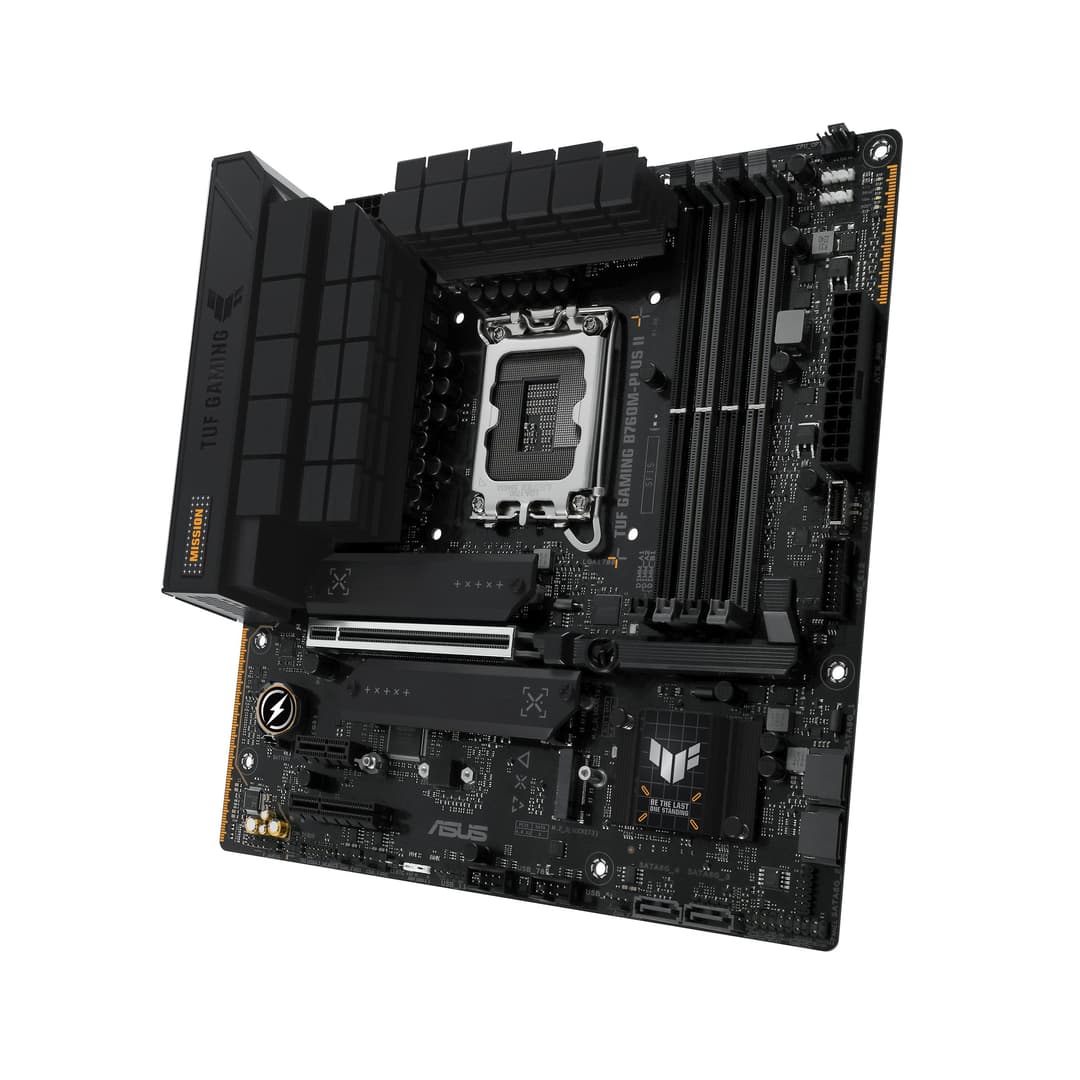ASUS TUF GAMING B760M-PLUS II Intel B760 LGA 1700 DDR5 micro ATX Motherboard - Image 3