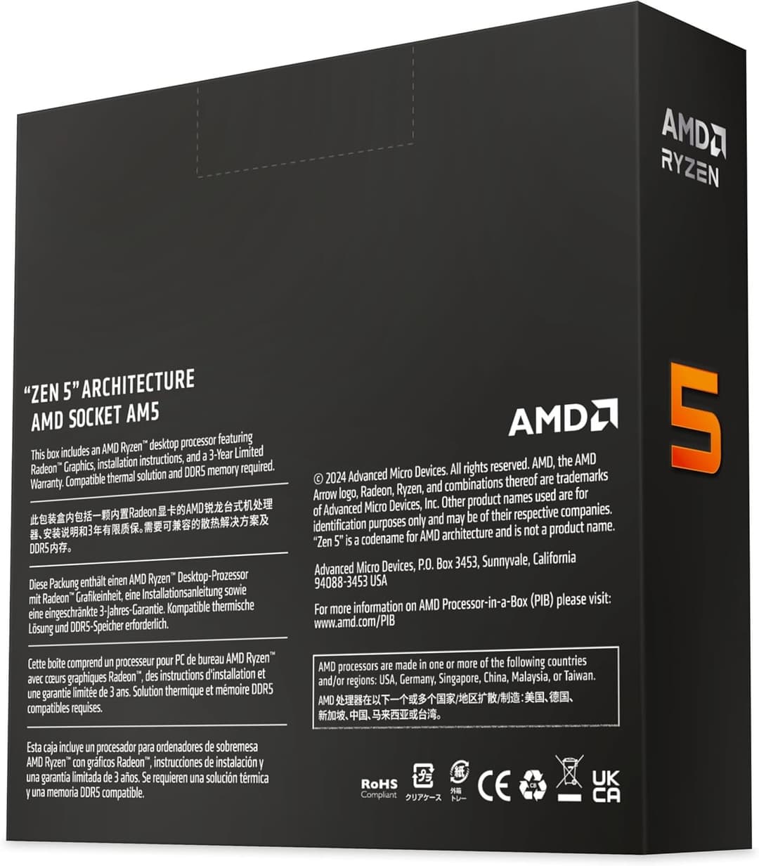 AMD Ryzen 5 9600X Processor - Image 5