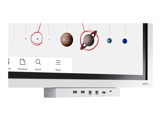 Samsung Flip Pro WM65B WMB Series - 65" Class (64.5" viewable) LED-backlit LCD display - 4K - for education / business - Image 9