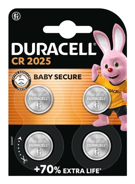 Duracell 81575810 household battery Rechargeable battery CR2025 Nickel-Metal Hydride (NiMH)