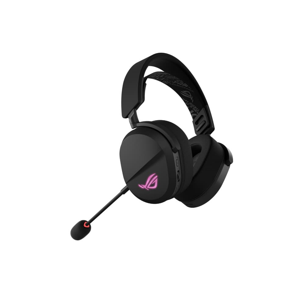 ASUS ROG Pelta Tri-Mode RGB Wired / Wireless Gaming Headset - Black - Image 9
