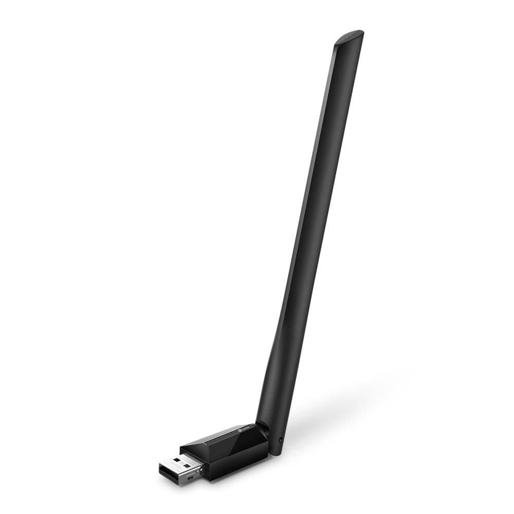 TP-Link Archer T2U Plus AC600 High Gain Wireless Dual Band USB WiFi Adapter, 5dBi Antenna - Image 1