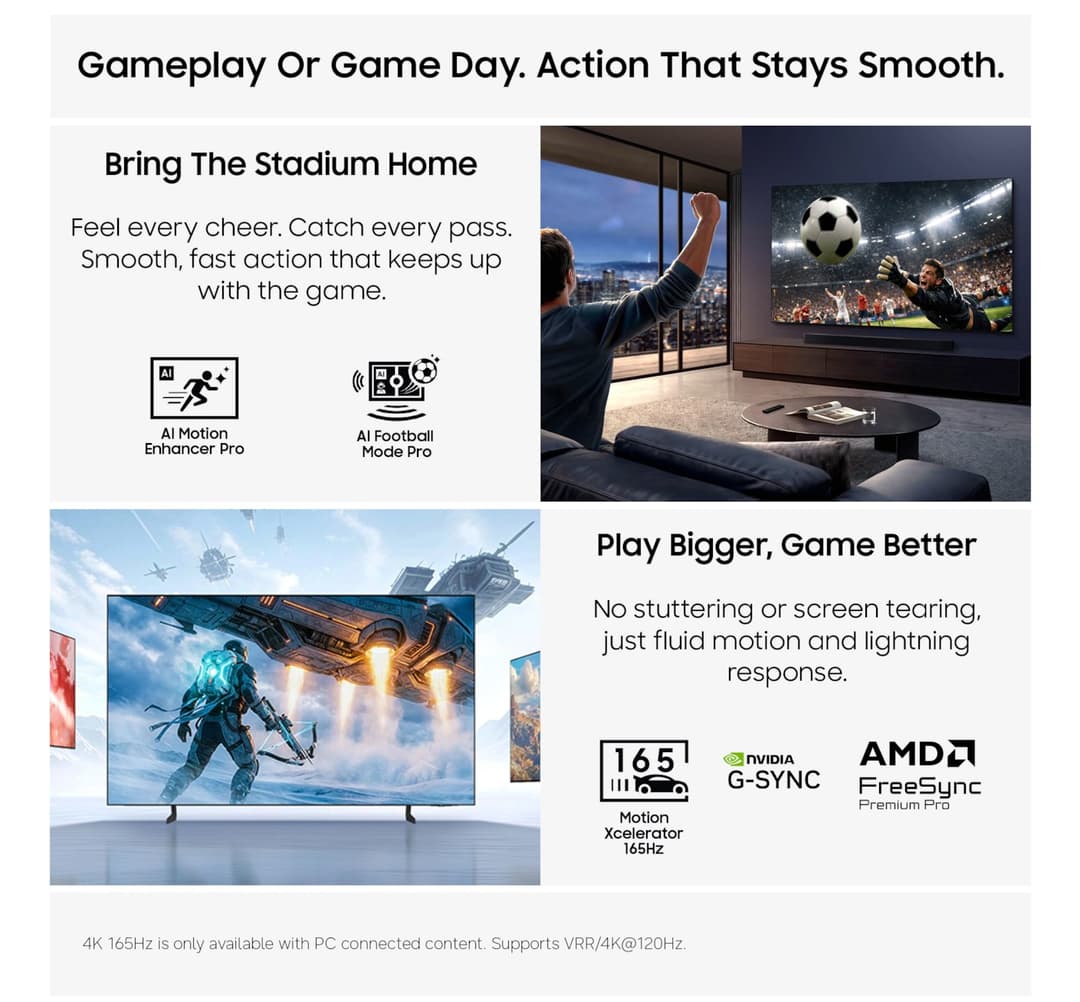 Samsung 65'' OLED S90H 4K Vision AI Smart TV (2026) - Image 4