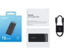 SAMSUNG T5 EVO External SSD - 4 TB, Black (MU-PH4T0S) thumbnail 2