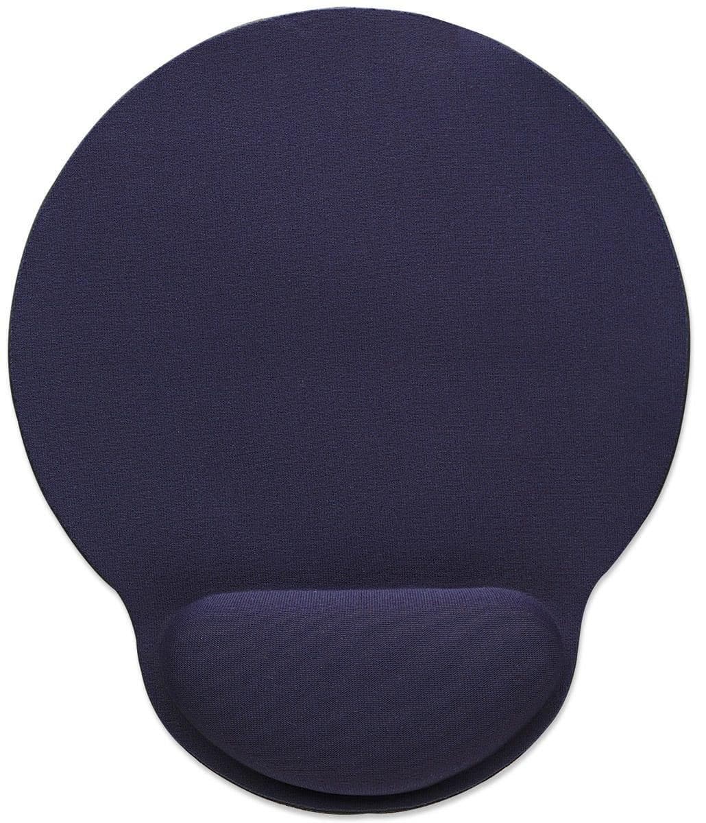Manhattan Wrist Gel Support Pad and Mouse Mat, Blue - Image 1