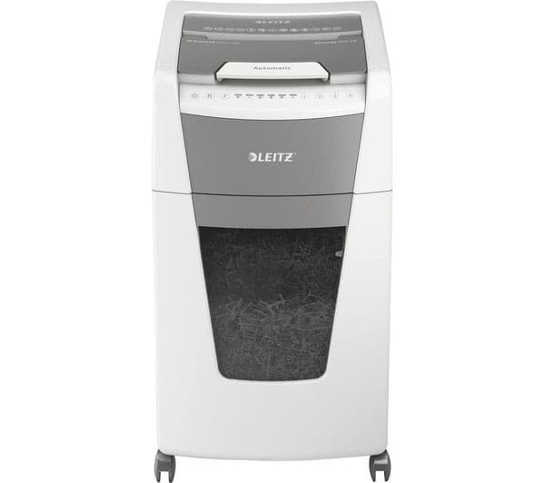 LEITZ IQ AutoFeed Office 300 P5 Micro Cut Paper Shredder