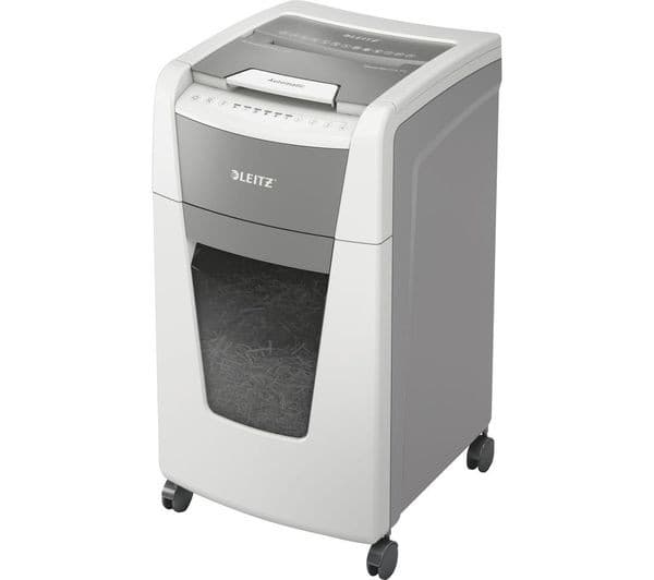 LEITZ IQ AutoFeed Office 300 P5 Micro Cut Paper Shredder - Image 3