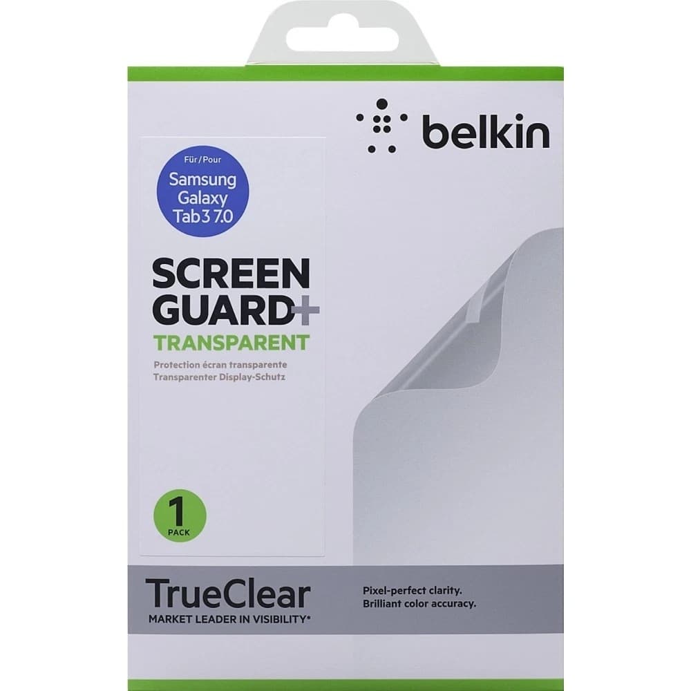 Belkin TrueClear Transparent Screen Guard+ for 7 inch Samsung Galaxy Tab 3
