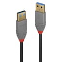 Lindy 0.5m USB 3.2 Type A Cable, 5Gbps, Anthra Line thumbnail 1