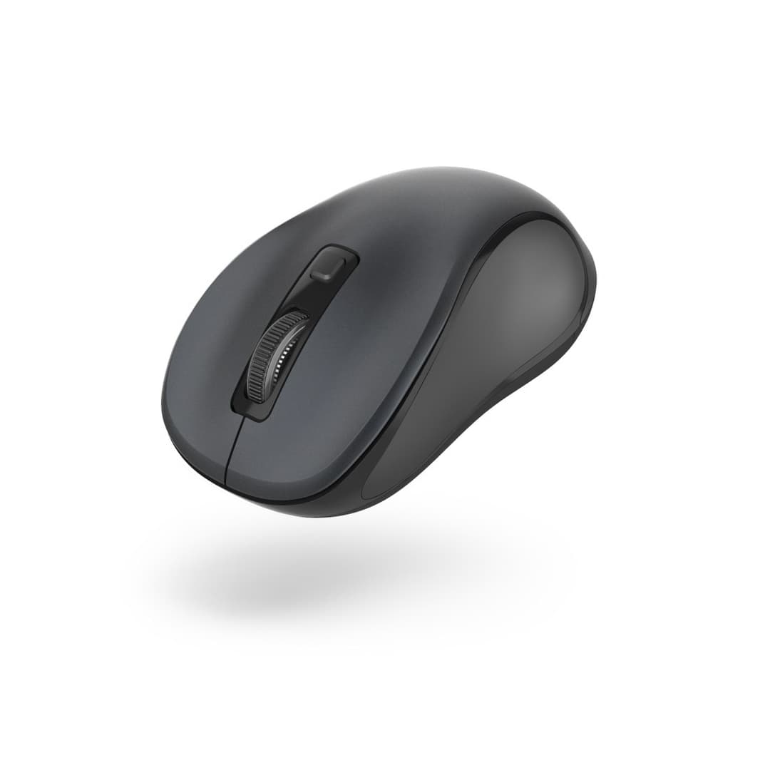 Hama Canosa V2 Bluetooth Optical Mouse, 3 Buttons, 800-1600 DPI - Grey - Image 1