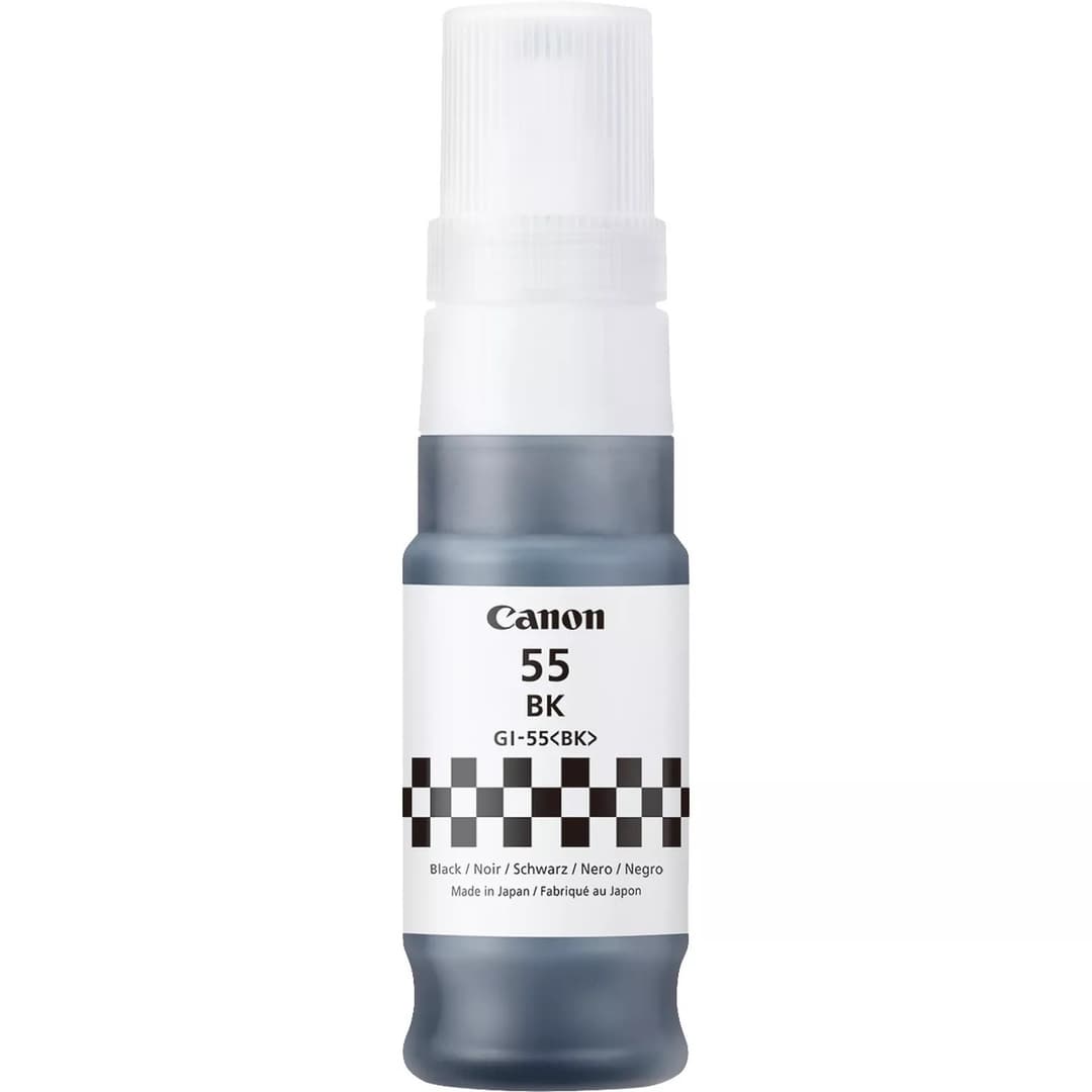 Canon GI-55BK Original Black Ink Bottle 6292C001 1 pc(s) for MAXIFY GX1050 / GX2050 (3,000 Pages) - Image 1