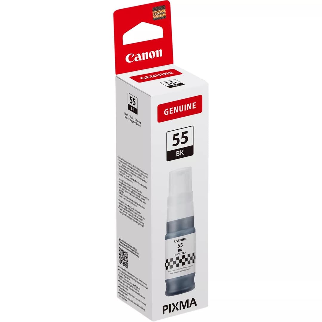 Canon GI-55BK Original Black Ink Bottle 6292C001 1 pc(s) for MAXIFY GX1050 / GX2050 (3,000 Pages) - Image 3