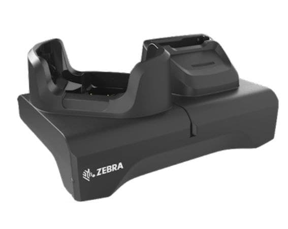 Zebra CRD-NGTC5-2SC1B TC53/TC58 1-Slot Charge-Only Cradle with Spare Battery Slot, Shims and Power Supply