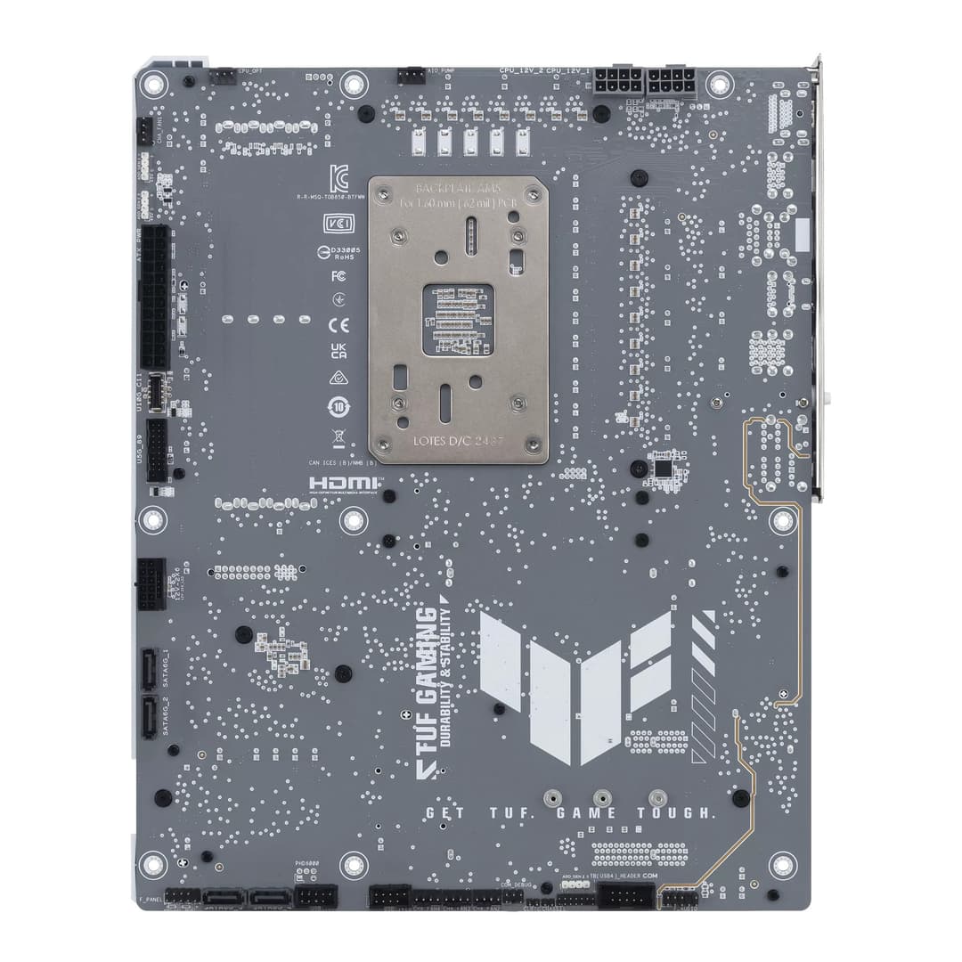 ASUS TUF GAMING B850-BTF WIFI W AMD B850 Socket AM5 DDR5 Wi-Fi 7 ATX Motherboard - White - Image 7
