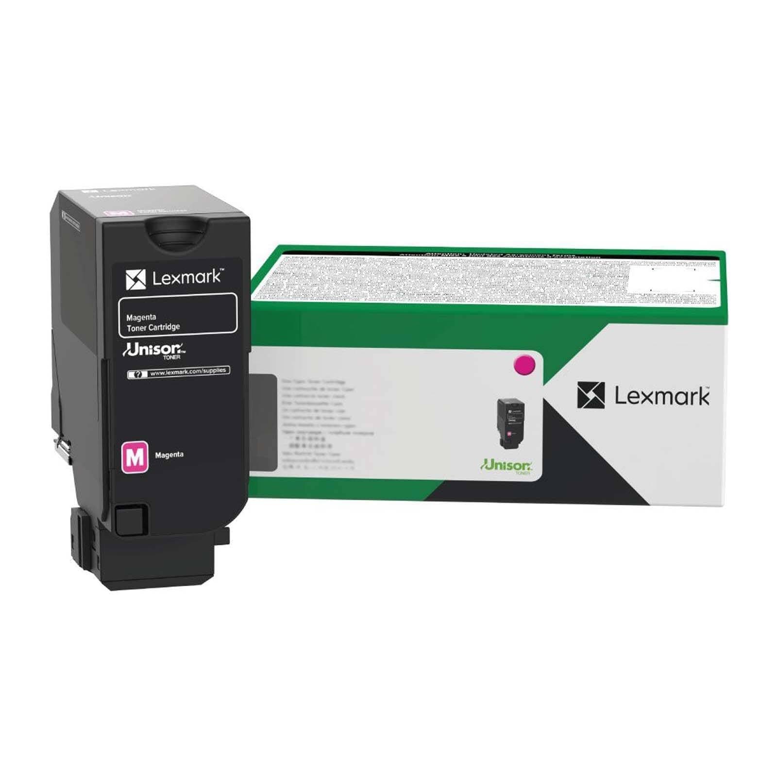 Lexmark 71C2XM0 Extra High Capacity Return Programme Toner Cartridge for CS735 - Magenta, 12,500 Pages