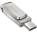 SANDISK Ultra USB Type-C & USB 3.2 Dual Memory Stick - 128 GB, Silver thumbnail 2