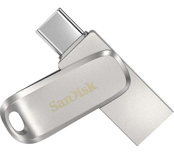 SANDISK Ultra USB Type-C & USB 3.2 Dual Memory Stick - 128 GB, Silver - Image 5