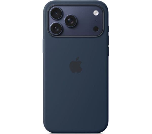 APPLE iPhone 17 Pro Max Silicone Case with MagSafe Midnight - Image 1