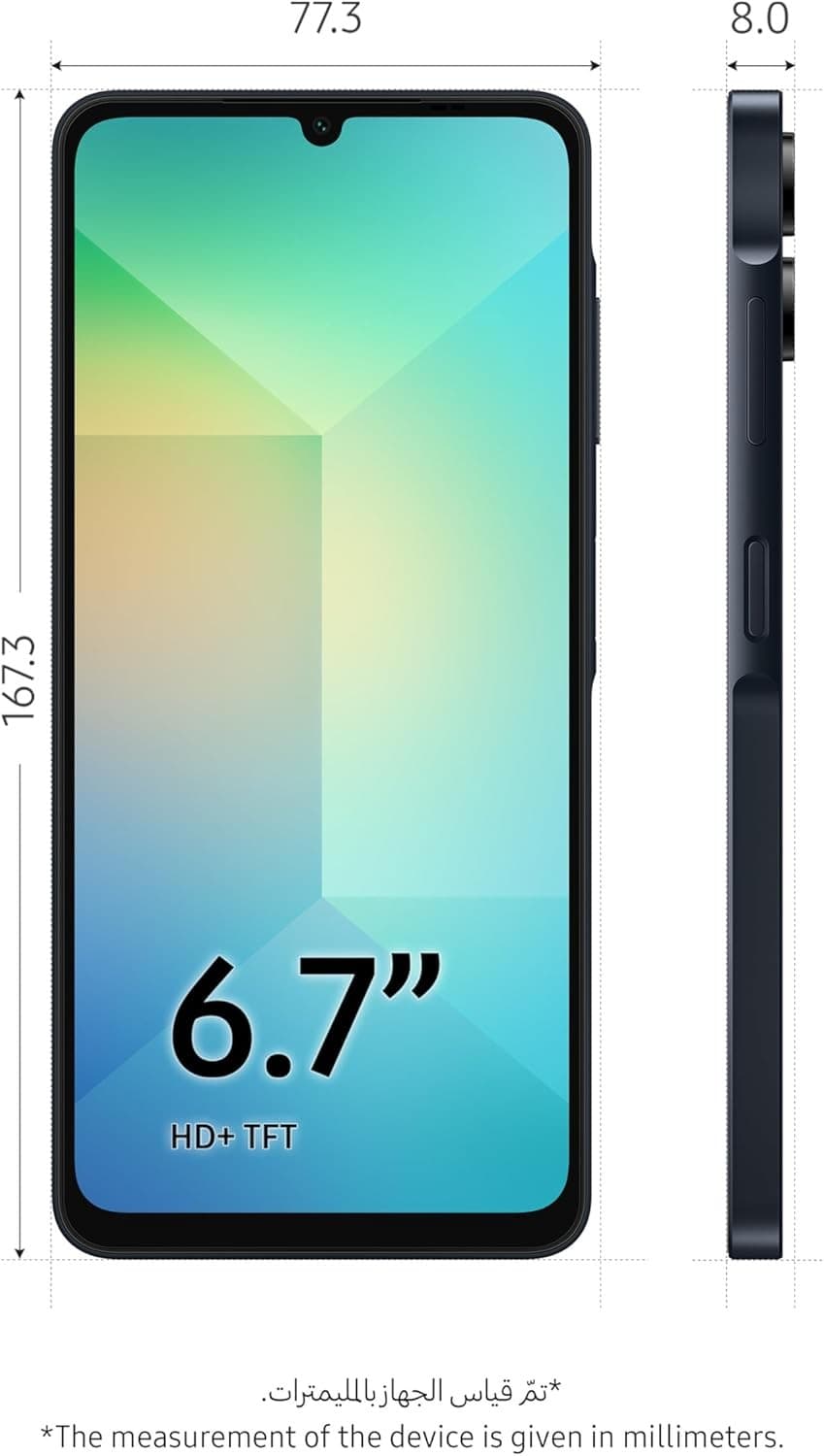 Samsung Galaxy A06 128GB Black - Image 3