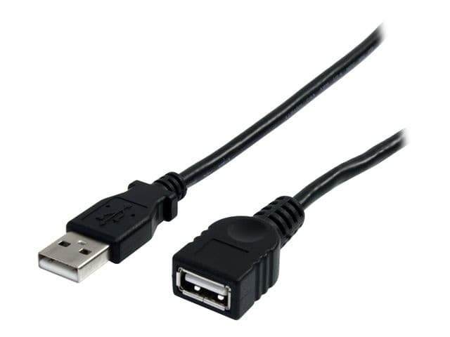 StarTech USB Extension Cable USB Type A Black - Image 2