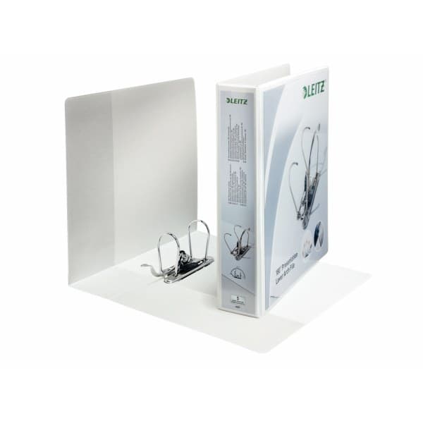 Leitz 42250001 Panorama 180° Presentation Lever Arch File A4+ PP 75mm