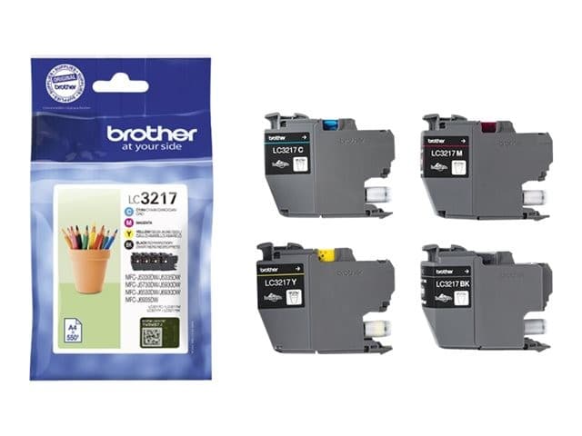 BROTHER LC3217VAL Cyan, Magenta, Yellow & Black Ink Cartridges - Multipack - Image 3