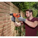 Black + Decker Keyless Corded Hammer Drill - 500W thumbnail 3