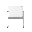 Nobo Basic Melamine Non Magnetic Dual Sided Mobile Whiteboard 1500x1200mm thumbnail 1
