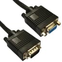 Cables Direct 3m SVGA Extension Cable in Black thumbnail 2