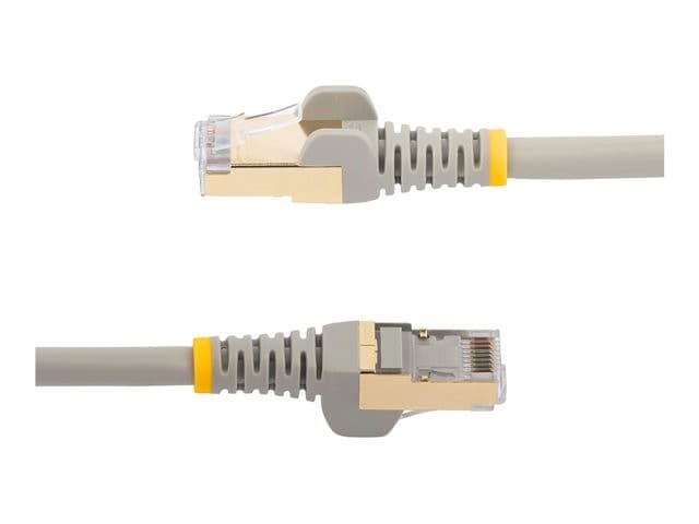 StarTech CAT6A Shielded Snagless Ethernet Patch Cable, 10GbE, 100W PoE, 5m - Grey (6ASPAT5MGR) - Image 4