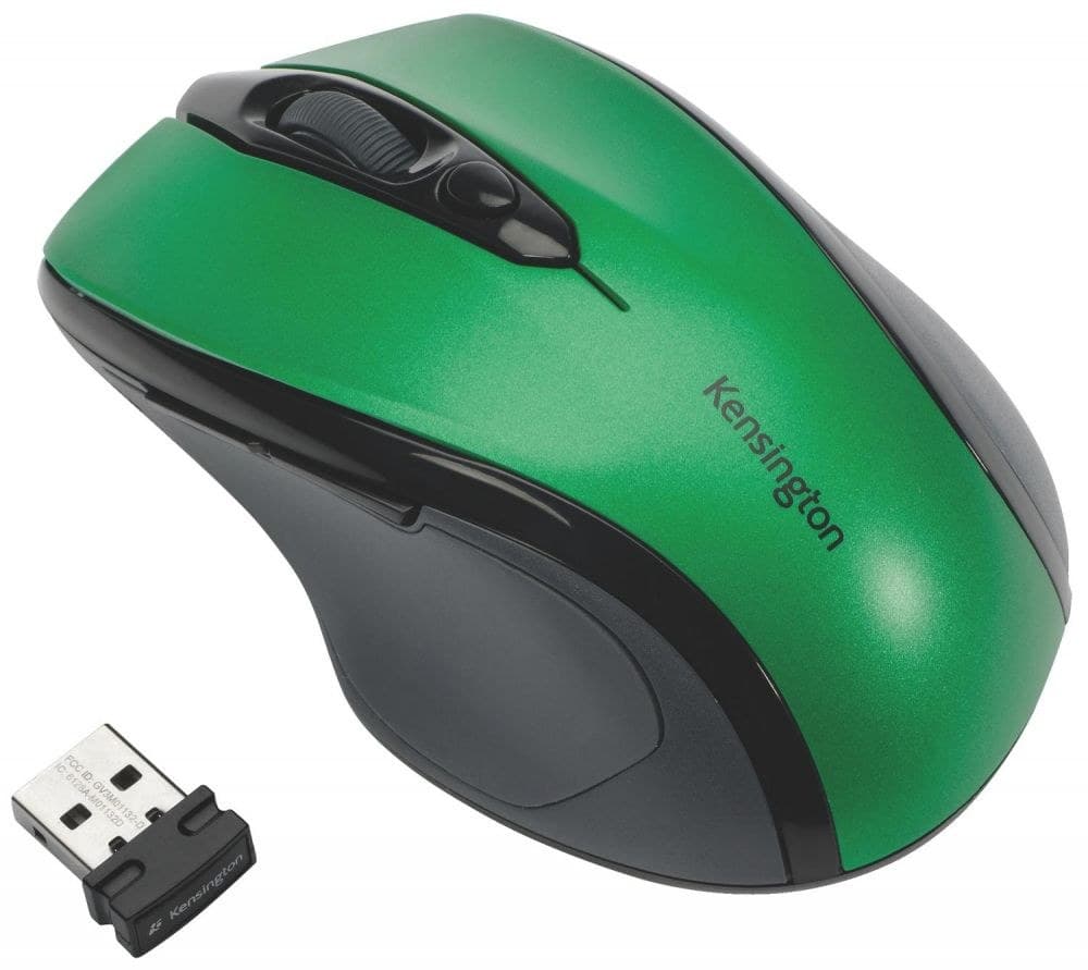Kensington K72424WW Pro Fit Wireless Mid-Size Mouse Green