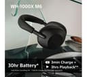 Sony WH-1000XM6 Headphones Silver thumbnail 6