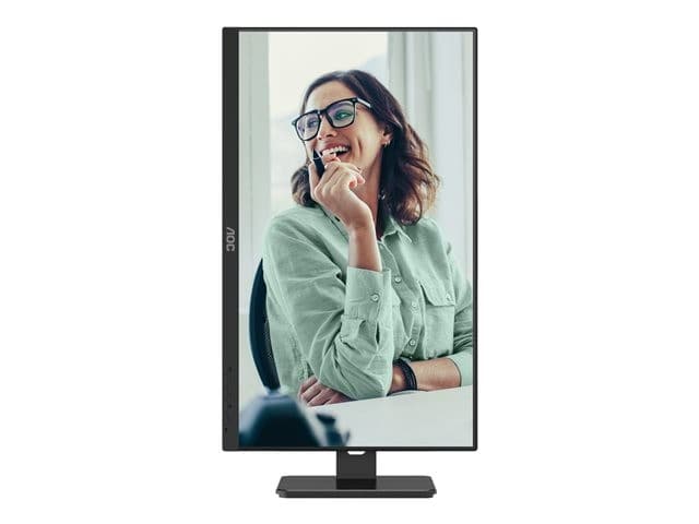 AOC Q27P3CV 27" QHD IPS Monitor with USB-C 65W Power Delivery - Black - Image 2