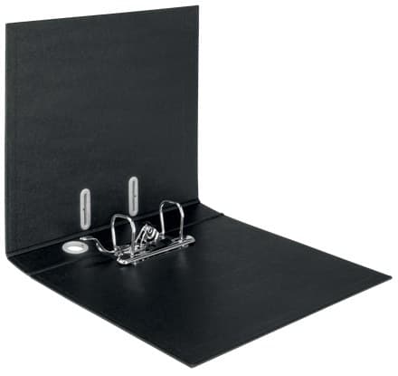 Leitz 180° Recycle Lever Arch File A4 50mm Black - Image 2