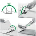 Leitz 180° Recycle Lever Arch File A4 50mm Black thumbnail 4