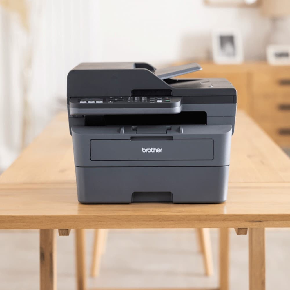Brother MFC-L2827DWXL 1200 x 1200 dpi A4 Wireless Multifunction Mono Laser Printer - Black - Image 4