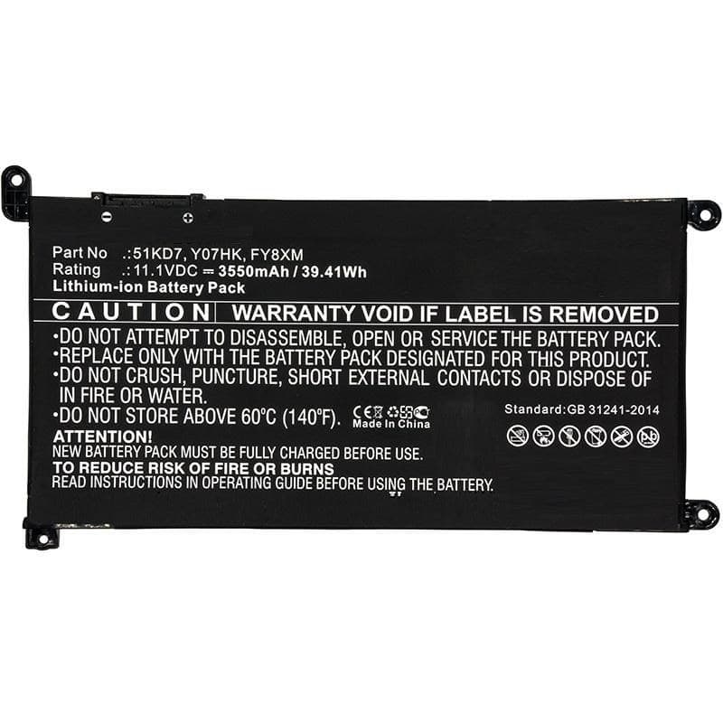 Laptop Battery for Dell - Image 1