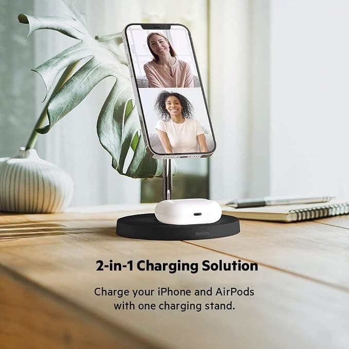 Belkin 15W Qi Wireless Charging Pad Black - Image 4