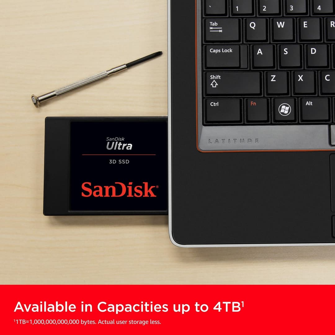 SanDisk Ultra 3D 4TB 2.5" SATA III Internal SSD SDSSDH3-4T00-G26 - Image 5
