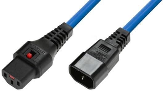 Powercord C13 IEC Lock - C14