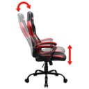 Subsonic Iron Maiden The Number of the Beast Original Gaming Chair - Black and Red thumbnail 8