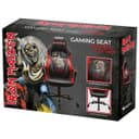 Subsonic Iron Maiden The Number of the Beast Original Gaming Chair - Black and Red thumbnail 10